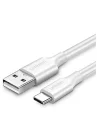 USB to USB C Hızlı Şarj Kablosu Beyaz 2 Metre