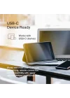 USB Type-C 2.5 GB Ethernet Adaptörü, USB, Thunderbolt 3 ve 4, LAN Ağ Adaptörü, MacBook Pro/Air, iPad Pro, XPS, Surface ve Diğer USB-C Aygıtlarıyla Uyumlu