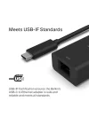 USB Type-C 2.5 GB Ethernet Adaptörü, USB, Thunderbolt 3 ve 4, LAN Ağ Adaptörü, MacBook Pro/Air, iPad Pro, XPS, Surface ve Diğer USB-C Aygıtlarıyla Uyumlu