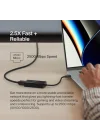 USB Type-C 2.5 GB Ethernet Adaptörü, USB, Thunderbolt 3 ve 4, LAN Ağ Adaptörü, MacBook Pro/Air, iPad Pro, XPS, Surface ve Diğer USB-C Aygıtlarıyla Uyumlu