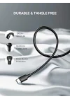 USB Type-C Şarj ve Data Kablosu, 1 Metre, Beyaz