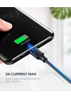 USB Type-C Şarj ve Data Kablosu, 1 Metre, Beyaz