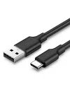 USB Type-C Şarj ve Data Kablosu, Siyah 1 Metre