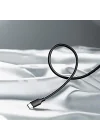 USB Type-C Şarj ve Data Kablosu, Siyah, 1.5 Metre