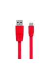 USB - USB C Şarj Kablosu, 1.8 Metre, PVC, Kırmızı (DLC2529C)