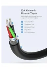 USB Uzatma Kablosu 50 Cm, Siyah