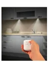 Uzaktan Kumandalı Yapışkanlı 3lü Led Spot Lamba