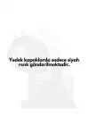 Uzspace 350ml-500ml Uyumlu Siyah Yedek Kapak