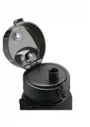 Uzspace 350ml-500ml Uyumlu Siyah Yedek Kapak