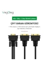 V401 VGA to 2 VGA Çoklayıcı Splitter Y Kablo