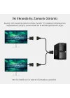 V401 VGA to 2 VGA Çoklayıcı Splitter Y Kablo