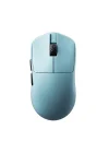 V6 8000 Hz Kablosuz Oyuncu Mouse PAW3950 Sensör Mavi