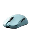 V6 8000 Hz Kablosuz Oyuncu Mouse PAW3950 Sensör Mavi