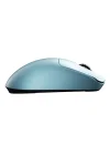 V6 8000 Hz Kablosuz Oyuncu Mouse PAW3950 Sensör Mavi