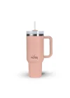 Vaha 1200 ml Termos Mug, 3 Kademeli Çevirmeli Kapak, Açık Somon SI2440217