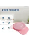 Vakumlu Bebek Çocuk Tabak ve Mama Altlığı Seti Pembe