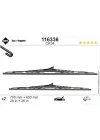 Valeo Das Original Set Silecek Seti Seat Alhambra (2000-2010), Vw Sharan (2000-2010) (680+650 MM) 116336