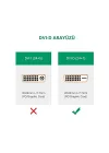 VGA USB to DVI-D 24+1 Dişi Görüntü Aktarma Kablosu
