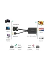 VGA USB to DVI-D 24+1 Dişi Görüntü Aktarma Kablosu