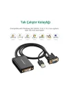 VGA USB to DVI-D 24+1 Dişi Görüntü Aktarma Kablosu