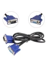 Vga Uzatma Kablosu Erkek/Dişi Vga Kablo 1.5 M