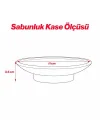 Vidalı Sabunluk Siyah Duvara Monte Banyo Sabunluk Mat Siyah Paslanmaz Modern Tasarım Şık Model
