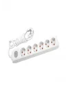 Viko Multi-Let 6lı Anahtar-Topraklı Kablolu Ç.K 5m Priz