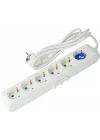 VİKO Multi-Let 6lı Topraklı Kablolu Ç.K 2mt Priz