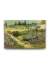 Vincent van Gogh - Garden at Arles Tablosu - 45x30cm