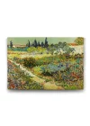 Vincent van Gogh - Garden at Arles Tablosu - 45x30cm