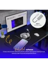 Viro Plus USB 7.1 Surround Gaming Kulaklık Beyaz Onyx White EY1A005