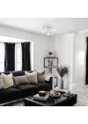 Vıtale 3 Lu Beyaz-Antık Lak Plafonyer 3xgu10