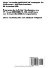 Waffengesetz - WaffG, 4. Auflage 2020