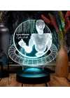 Web Tasarımcı hediyesi, Yazılımcı Hediyesi, Grafiker Hediyesi, Developer Hediyesi, 3D Led Lamba
