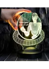 Web Tasarımcı hediyesi, Yazılımcı Hediyesi, Grafiker Hediyesi, Developer Hediyesi, 3D Led Lamba