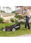WG748E 40Volt 4.0Ah. Li-ion 46CM Profesyonel Kömürsüz Şarjlı Çim Biçme