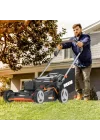 WG748E 40Volt 4.0Ah. Li-ion 46CM Profesyonel Kömürsüz Şarjlı Çim Biçme