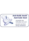 Wide Neck Bottle 125 Ml Antikolik Cam Biberon Erkek, Mavi