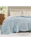 Windom Luxury Microfiber Down Alternative Blanket with 3M Moisture Management Ivory 108x90 King Size Quilted Premium Soft Cozy 3M Scotchgard Moisture Microfiber For Bed, Couch or Sofa
