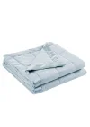 Windom Luxury Microfiber Down Alternative Blanket with 3M Moisture Management Ivory 108x90 King Size Quilted Premium Soft Cozy 3M Scotchgard Moisture Microfiber For Bed, Couch or Sofa