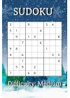 Winter Themed Sudoku Book Medium Difficulty 6x 9