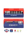 WP221062 13 Parça Manyetik CR-V Vidalama Bits Uç Seti
