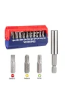 WP221062 13 Parça Manyetik CR-V Vidalama Bits Uç Seti