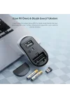 WS216 Kablosuz 1600DPI 7 Tuşlu Sessiz PC, Mac, Dizüstü Bilgisayar için, USB Mini Alıcı ile Optik Mouse Beyaz