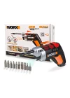 WX252 4Volt/1.5Ah. Li-ion Şarjlı Tornavida + 10 adet Bits Uç