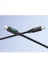 X-PowerDigi 5A 100W 120 Cm Type-C To Type-C Dijital Ekranlı Hızlı Şarj/Data Kablosu