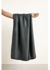 X TENCEL™ Lyocell Çift Kişilik Çarşaf Antrasit