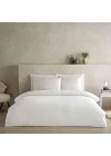X TENCEL™ Lyocell Çift Kişilik Nevresim Kılıfı Beyaz
