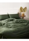 X TENCEL™ Lyocell King Nevresim Kılıfı Yeşil