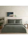X TENCEL™ Lyocell Süperking Nevresim Kılıfı Yeşil